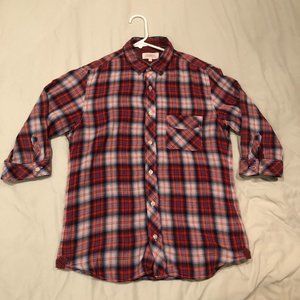 HIROMICHI by Hiromichi Nakano (Japanese Designer) Plaid Shirt L